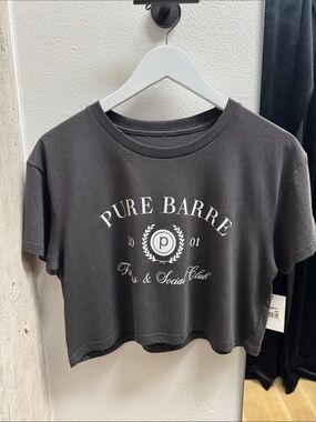 Pure Barre Logo Crop Top
